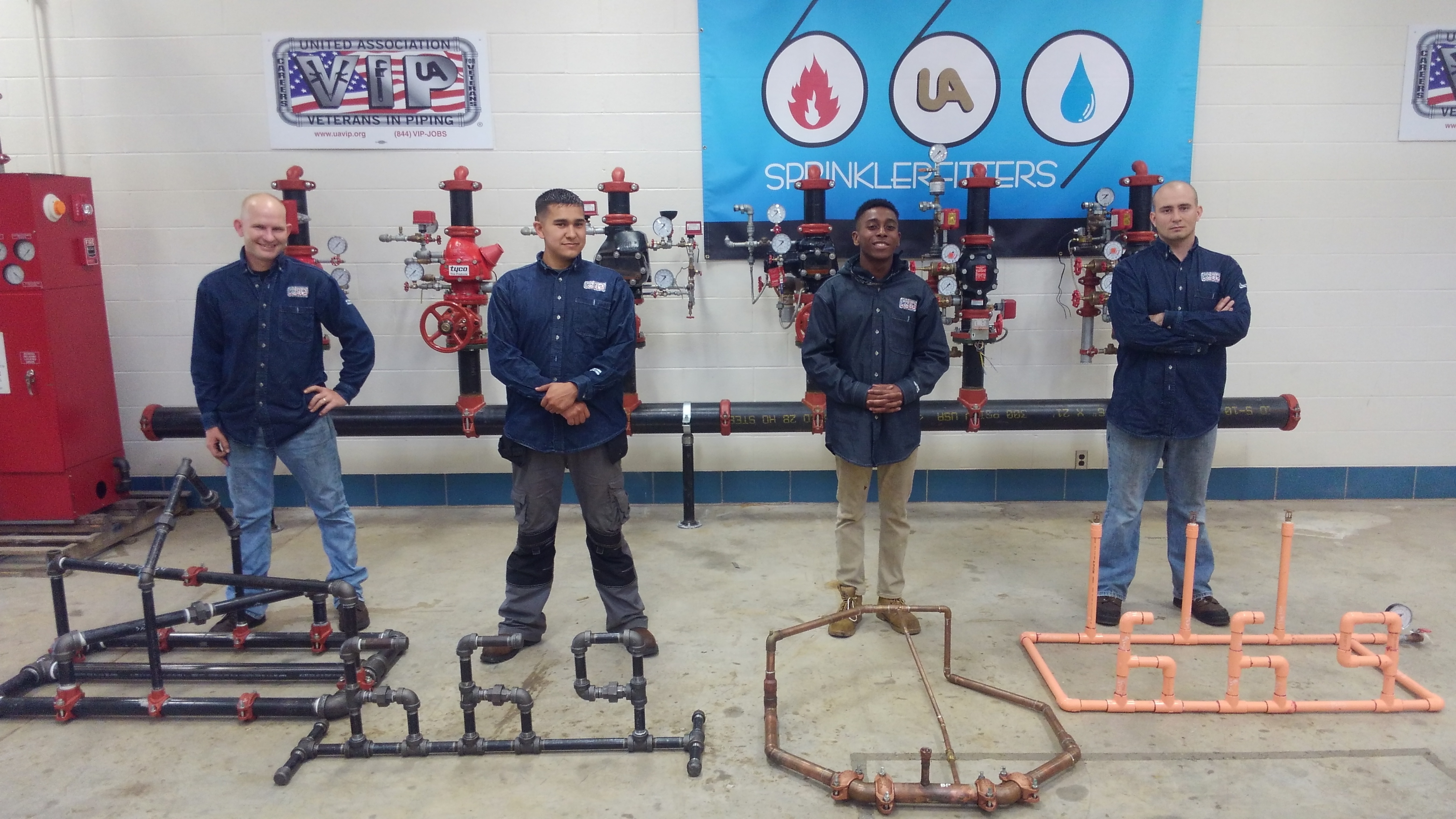 Fort Sill graduates Sprinkler Fitting Class 6